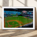 Miami Marlins Baseball Team Print - Miami LoanDepot Park