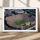 Michigan Wolverines Football Team Print - Ann Arbor Michigan