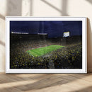 Michigan Wolverines Football Canvas Wall Decor, Football