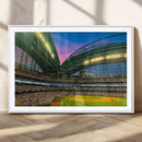 Milwaukee Brewers Baseball Team Print Canvas- American