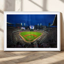 Truist Park Night Game Canvas Art - Atlanta Braves Stadium