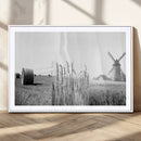 Vintage Farmhouse Black and White Triptych Wall Art – Giclee