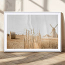 Vintage Farmhouse Triptych Wall Art – Giclée Canvas
