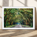 Serene Tree Tunnel Wall Art Canvas Print – Pathway Under by MyGreatCanvas | Canvas Wall Art Prints | Photo Prints & Wall Decor