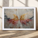 Golden Angel Wings Wall Art Canvas Print – Stunning Abstract by MyGreatCanvas | Canvas Wall Art Prints | Photo Prints & Wall Decor
