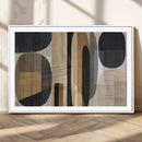 Wabi Sabi Canvas Print - Geometric Abstract Wall Art Canvas