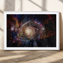 Nebula and Galaxies in Space Wall Art Canvas Print, Spiral