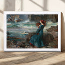 Miranda by the Shore Wall Art Canvas Print – Tempest Scene by MyGreatCanvas | Canvas Wall Art Prints | Photo Prints & Wall Decor