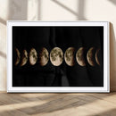 Phases of the Moon Wall Art | Canvas Print for Modern Wall by MyGreatCanvas | Canvas Wall Art Prints | Photo Prints & Wall Decor