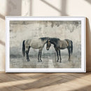 Chines Style Majestic Horses Wall Art | Ready to Hang and