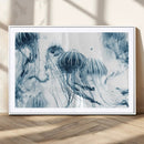 Abstract Jellyfish Canvas Print Wall Art
