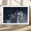 Jellyfish Wall Art Canvas Print, Modern Abstract Jellyfish