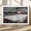 Lausanne Arena Ice Hockey Stadium Wall Art Canvas Print,