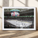 Sharks Arena Blackhawks Sharks Ice Hockey Stadium Wall Art by MyGreatCanvas | Canvas Wall Art Prints | Photo Prints & Wall Decor