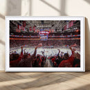 Carolina Hurricanes Ice Hockey Stadium Wall Art, Carolina