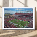 Florida Tampa Raymond James Stadium Wall Art Canvas Print -
