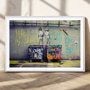 Banksy Life is Short Wall Art - Iconic Graffiti Art on by MyGreatCanvas | Canvas Wall Art Prints | Photo Prints & Wall Decor