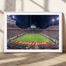 NC State Wolfpack Canvas Print - Raleigh Carter-Finley