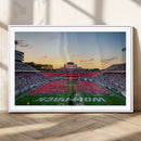 NC State Wolfpack Football Team Print Wall Art - Raleigh