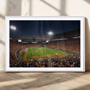 Clemson University Tigers Art Print, Football Team Print -