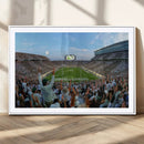 Michigan State Spartans Football Team Art Print - East