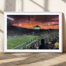 Eugene Autzen Stadium Canvas Wall Art Print – Sunset Over by MyGreatCanvas | Canvas Wall Art Prints | Photo Prints & Wall Decor