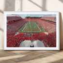 Rutgers Scarlet Knights Football Team Print - Piscataway SHI by MyGreatCanvas | Canvas Wall Art Prints | Photo Prints & Wall Decor