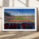 Ball State Cardinals Football Team Print - Muncie Scheumann