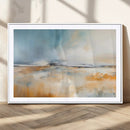 Abstract Landscape Wall Art Canvas Print - Warm Tones of