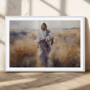Jesus the Good Shepherd Wall Art Canvas Print - Lost Lamb