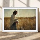 Jesus the Good Shepherd Wall Art Canvas Print -