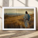 Jesus the Good Shepherd Wall Art Canvas Print -