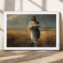 Jesus Shepherd Wall Art | Ready to Hang Triptych Canvas of