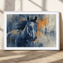 Abstract Blue Horse Wall Art Print Canvas | Horse Wall Art by MyGreatCanvas | Canvas Wall Art Prints | Photo Prints & Wall Decor