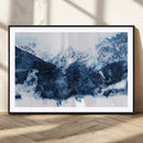 Abstract Blue Mountain Canvas Wall Art – Modern Triptych by MyGreatCanvas | Canvas Wall Art Prints | Photo Prints & Wall Decor