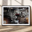 Red Wine and Glass Canvas Print by MyGreatCanvas | Canvas Wall Art Prints | Photo Prints & Wall Decor