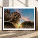 Buddha Statue and Daylight Wall Art, Buddha Statue Wall Art by MyGreatCanvas | Canvas Wall Art Prints | Photo Prints & Wall Decor