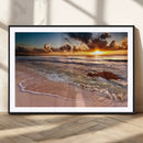 Sunset on Ocean Wall Art Canvas Print by MyGreatCanvas | Canvas Wall Art Prints | Photo Prints & Wall Decor
