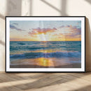 Coastal Wall Art - Vintage World Map Canvas Print with