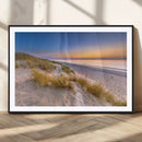Sunrise On The Beach Wall Art Canvas Print