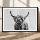 Fanny Scottish Highland Cow Cattle Art Print Farmhouse Wall