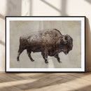 Buffalo Wall Art, Western Bison Canvas Print, Rustic Buffalo by MyGreatCanvas | Canvas Wall Art Prints | Photo Prints & Wall Decor