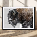 American Bison Wall Art Print – Majestic Buffalo Canvas