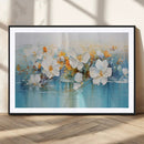 Abstract Flower Wall Art Canvas Print