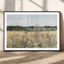 Wildflower Field Wall Art Canvas | Nature-Inspired Landscape
