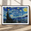 Vincent Van Gogh The Starry Night Abstract Wall Art Canvas