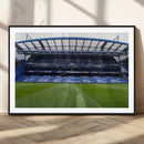 Chelsea FC Soccer Team Print - Stamford Bridge Stadium Wall