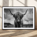 Scottish Cow Wall Art Canvas Print | Longhorn Wall Art | by MyGreatCanvas | Canvas Wall Art Prints | Photo Prints & Wall Decor