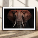 Wild Elephant Wall Art Canvas Print, Africa Savannah Wild by MyGreatCanvas | Canvas Wall Art Prints | Photo Prints & Wall Decor