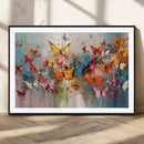 Abstract Butterfly Wall Art Canvas Print